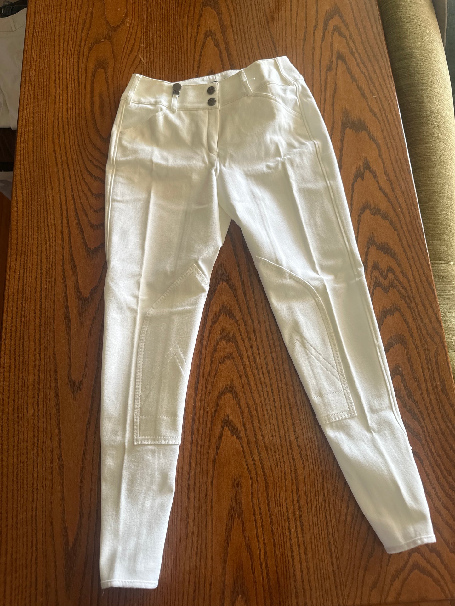 Pikeur White knee patch